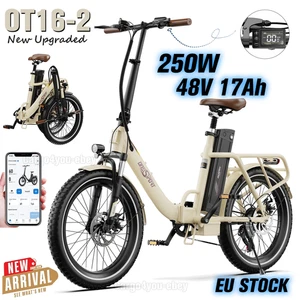 ONESPORT OT16-2 Faltbar Elektrofahrrad 48V 17Ah Akku E-Bike 250W Damen/Herren EU - Bild 1 von 24