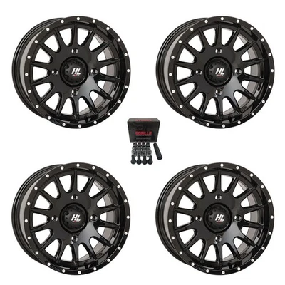 High Lifter by STI HL25 15" Wheels Gloss Black Kawasaki Teryx Mule - Image 1 of 3