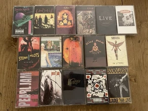 Musikkassetten Sammlung Grunge und Alternative 16 Stück US Versionen TOP! - Picture 1 of 7