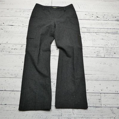 Calça Eddie Bauer Feminina 6 Mescla de Lã Mercer Fit Bolsos de Carga Forrados Vestidos - Imagem 1 de 4