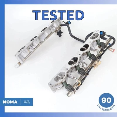 03-06 Jaguar X100 XKR S/C Juego de adaptadores de colector de inducción con riel de combustible OEM Foto 1 de 4