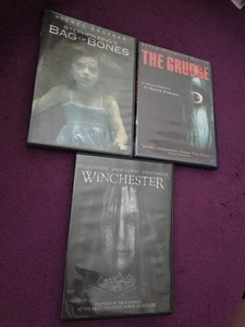(3) Horror/Halloween-Bag of Bones, The Grunge, & Winchester DVD's - Imagen 1 de 3