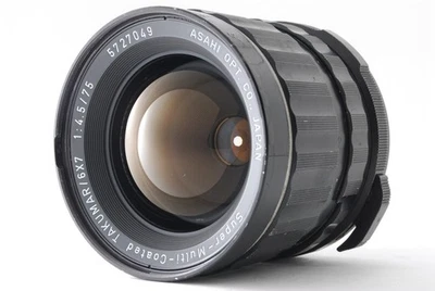 [Exc+5] Asahi Pentax SMC Takumar 6x7 75mm f4.5 Lens 6x7 67 67II From JAPAN - Image 1 of 4