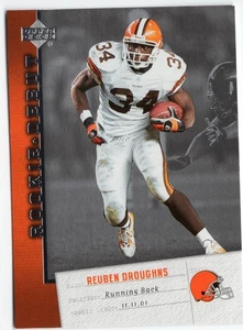2006 Upper Deck Rookie Debut - Reuben Droughns #24 CLEVELAND BROWNS - Picture 1 of 2