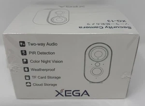 New Xega 2K LTE Indoor Security Camera 6000mAh PIR Motion TF/Cloud Black - Picture 1 of 9