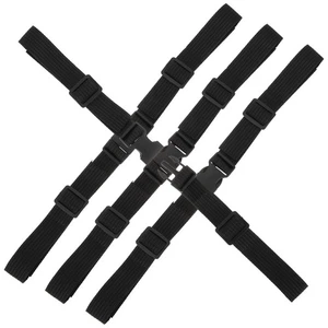 4PCS tie down straps Reusable Portable Backpack Straps Packing Strap Lashing - Bild 1 von 11