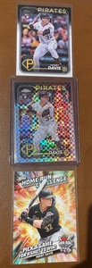 Henry Davis 2024 RC LOT Pittsburgh Pirates Topps & Chrome #260 #295 - Bild 1 von 2