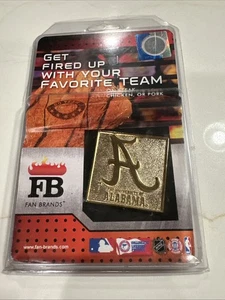 Fan Marken Barbecue Grill Eisen 1 Stück UNIVERSITY of ALABAMA Neu mit Etikett - Bild 1 von 2