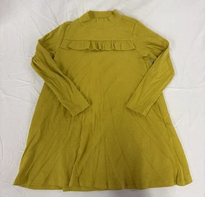 Brand New Hanna Anderson Girls Aline Solid Rib Dress, Size 8 - Picture 1 of 7