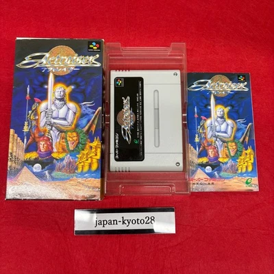 Actraiser SNES Enix Nintendo Super Famicom Box From Japan jp - Image 1 of 4