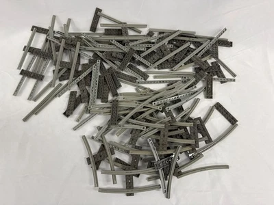 Lego Train Track Curved 3230 Inside  3229 Outside  Straight 3228  12v - Image 1 of 3