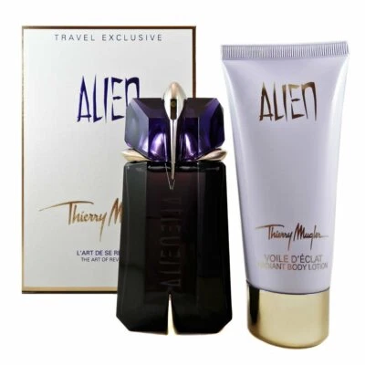 Thierry Mugler Alien Set de Regalo Edp Spray 60 ML/Loción Corporal Radiante 100ml MUJERES Foto 1 de 2