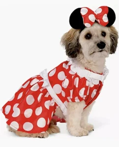 Disney Minnie Mouse Geschirr Verkleidung Halloween Haustier Hund/Katze Kostüm Gr. M NEU. - Bild 1 von 10