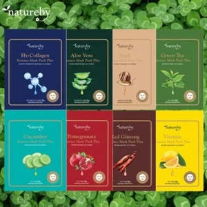 Natureby Cocopharm Korean Essence Mask Pack Plus 10 Pack - Picture 1 of 10