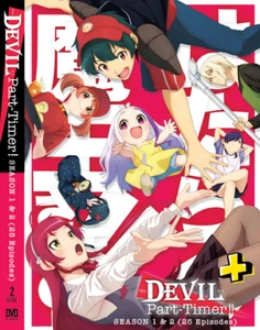 QANIME DVD Devil Part-Timer!! Season 1&2 Eps 1-25 End English Dubbed & Subtitles - Imagen 1 de 6