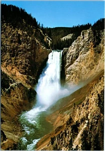 Lower Falls Yellowstone National Park Postcard - Picture 1 of 2