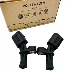 Original VW 2X ABS L/R ABS Sensor Für Golf Polo 6R 9N Passat Audi A1 A2 A3 Seat - Picture 1 of 6