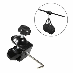 Meking Studio Light Stand Clamp with Metal Hook For Boom Stand Sand Bag - Picture 1 of 8