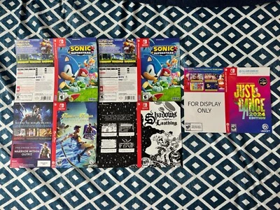 Nintendo Switch Replacement Cover Art For Display Only GameStop - Image 1 of 4