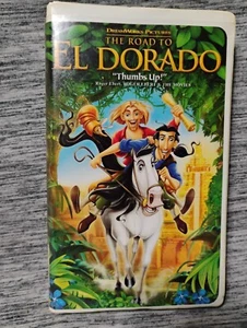The Road to El Dorado (VHS, 2000, Clam Shell) BY DREAMWORKS - Picture 1 of 3