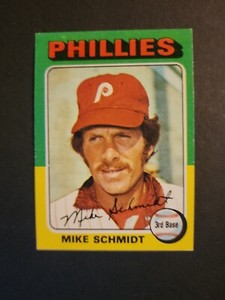 1975 Topps - #70 Mike Schmidt Baseball Card SHARP!