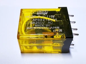 HC2E-P-AC115V SDS RELAIS PCB Relay 115VAC DPDT 3A 250VAC Amber Sealed 8-Pin - Picture 1 of 4
