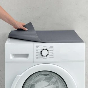 Waschmaschinenauflage Waschmaschine Abdeckung zuschneidbar grau - Bild 1 von 7
