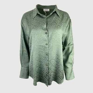 Cotton Candy Damen Bluse Laska 2410-1-B1-01 in olive Gr. S - XL NEU - Bild 1 von 4