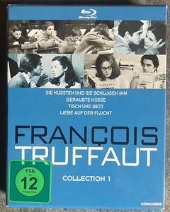 FRANÇOIS TRUFFAUT COLLECTION 3 - BLURAY (4 FILM) Antoine-Doinel-Zyklus -Concorde - Bild 1 von 2