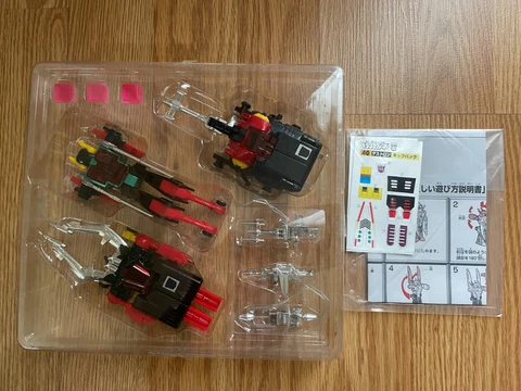 Takara Transformers G1  E-hobby #76 Diaclone Insection Japan Exclusive No Box Cover