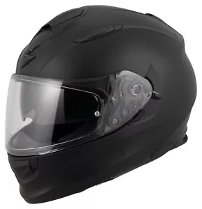 CASCO MOTO INTEGRALE SCORPION EXO 491 SOLID MATTE BLACK NERO SATINATO ECE 22-06 - Foto 1 di 6