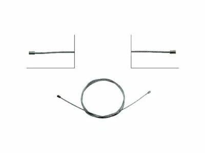 For 1971-1972 Chevrolet Townsman Parking Brake Cable Intermediate Dorman 65693DV - Image 1 of 2