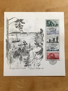 Sweden 1977 music - art maximum card - Picture 1 of 3