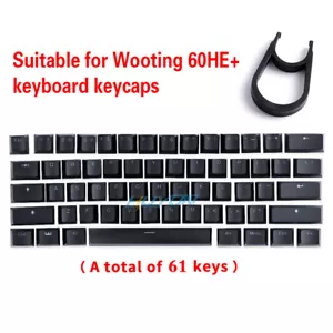 A full Set Mechanical Keyboard Replacement 61 keycaps for Wooting 60HE+ keycaps - Picture 1 of 9