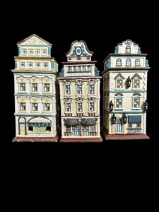 PARTYLITE Konvolut Teelichthäuser Cafe Wien Prag Amsterdam - Bild 1 von 3