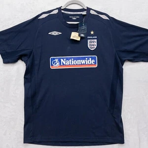 ENGLAND NATIONAL TEAM 2004/2006 TRAINING FOOTBALL SHIRT UMBRO SIZE XXL NEW - Picture 1 of 4