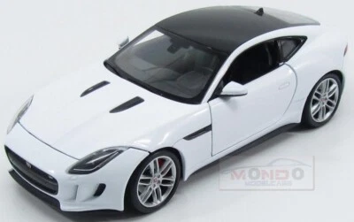 1:24 WELLY Jaguar F-Type Coupe R 2014 White WE24060WH - Immagine 1 di 2