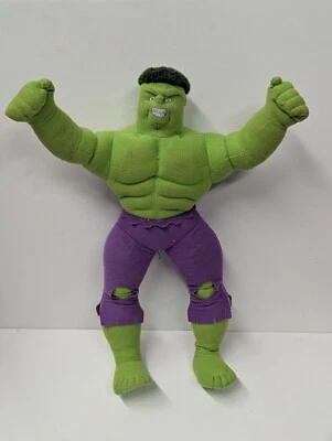Peluche Kellytoy 2003 Vintage Marvel Avengers El Increíble Hulk 14" Foto 1 de 4