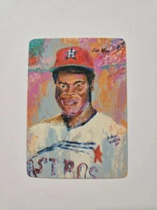 Tarjeta de béisbol Lee May 1986 Mother's Cookies #12 Houston Astros - Imagen 1 de 2