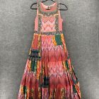 Anthropologie Bhanuni By Jyoti Dress Size 4p Alessandra Patchwork Maxi Boho