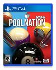 POOL NATION PS4 NEW! LEAGUES, SIMULATION, 8, 9 BALL, BLACKBALL, GAME PARTY NIGHT