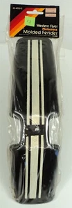 Vintage Motocross Bike Fender #13 - NOS - New Old Stock - 12" - Black - Picture 1 of 1