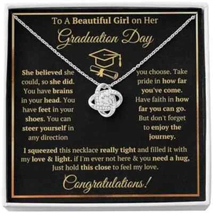 Necklace Graduation Gift Inspirational Jewellery for Girls On Graduation Day Gif - Picture 1 of 4