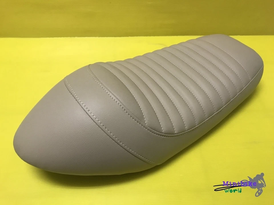 For Yamaha SR400 SR500  Cream  Seat Complete + Cream  Stitch  **mi3645** Foto 1 de 4