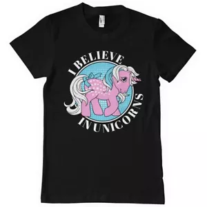 Officially Licensed My Little Pony I Believe In Unicorns Men T-Shirt S-XXL Sizes - Picture 1 of 3