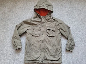 Gap Kids Youth Rugged Lined Hooded Military Field Barn Winter Jacket Coat 10 - Picture 1 of 4