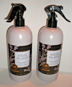 (2) KOZE PLACE FRESH LAVENDER COTTON AIR AND FABRIC ROOM FRESHENER SPRAY - Picture 1 of 2