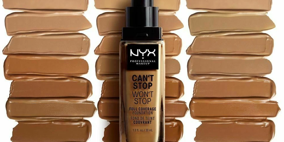 NYX Can't Stop Won't Stop Full Coverage Foundation - Choose Your Shade NO CAPS - Image 1 of 1