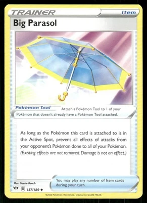 2020 Sword & Shield - Darkness Ablaze Big Parasol Uncommon #157 - Image 1 of 2