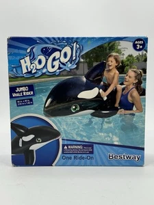 Bestway Surf & Sun Inflable Jumbo Whale Orca Rider 80" SELLADO NUEVO - Imagen 1 de 3